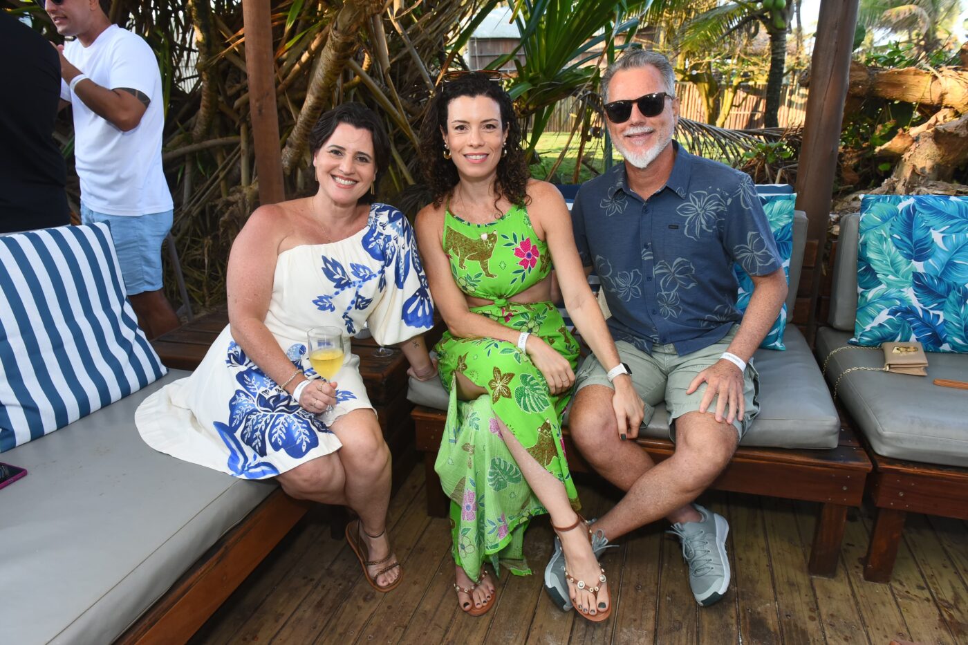 Cristina Rezende, Fernanda Paim e André Rezende