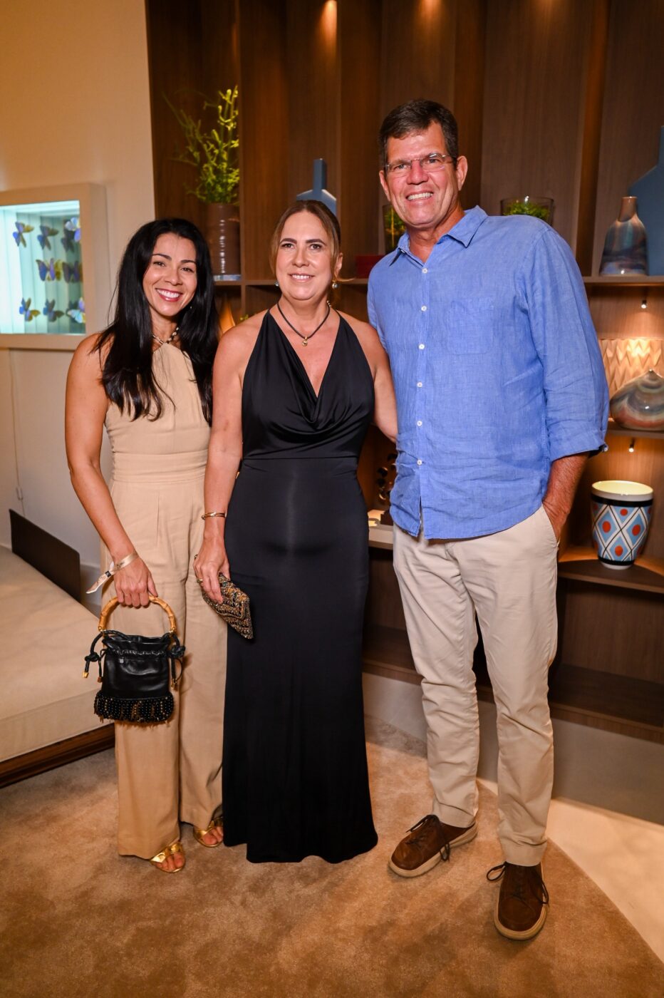 Andrea Zollinger, Aline Cangussú e Christian Zollinger