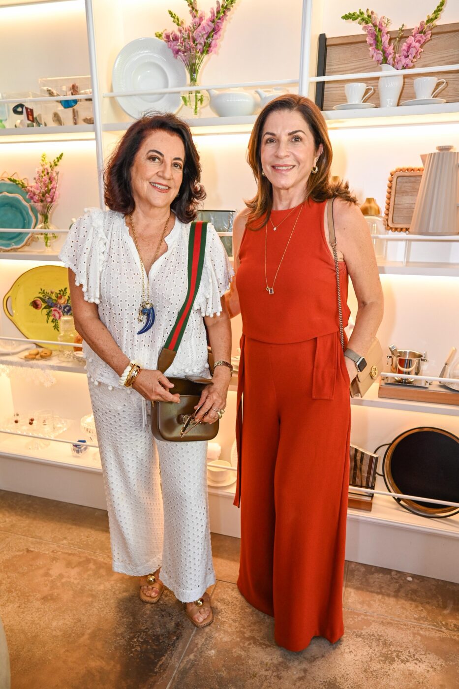 Zezé Garrido e Lenice Acedo