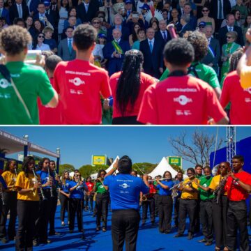 NEOJIBA representa a Bahia no desfile de 7 de Setembro em Brasília