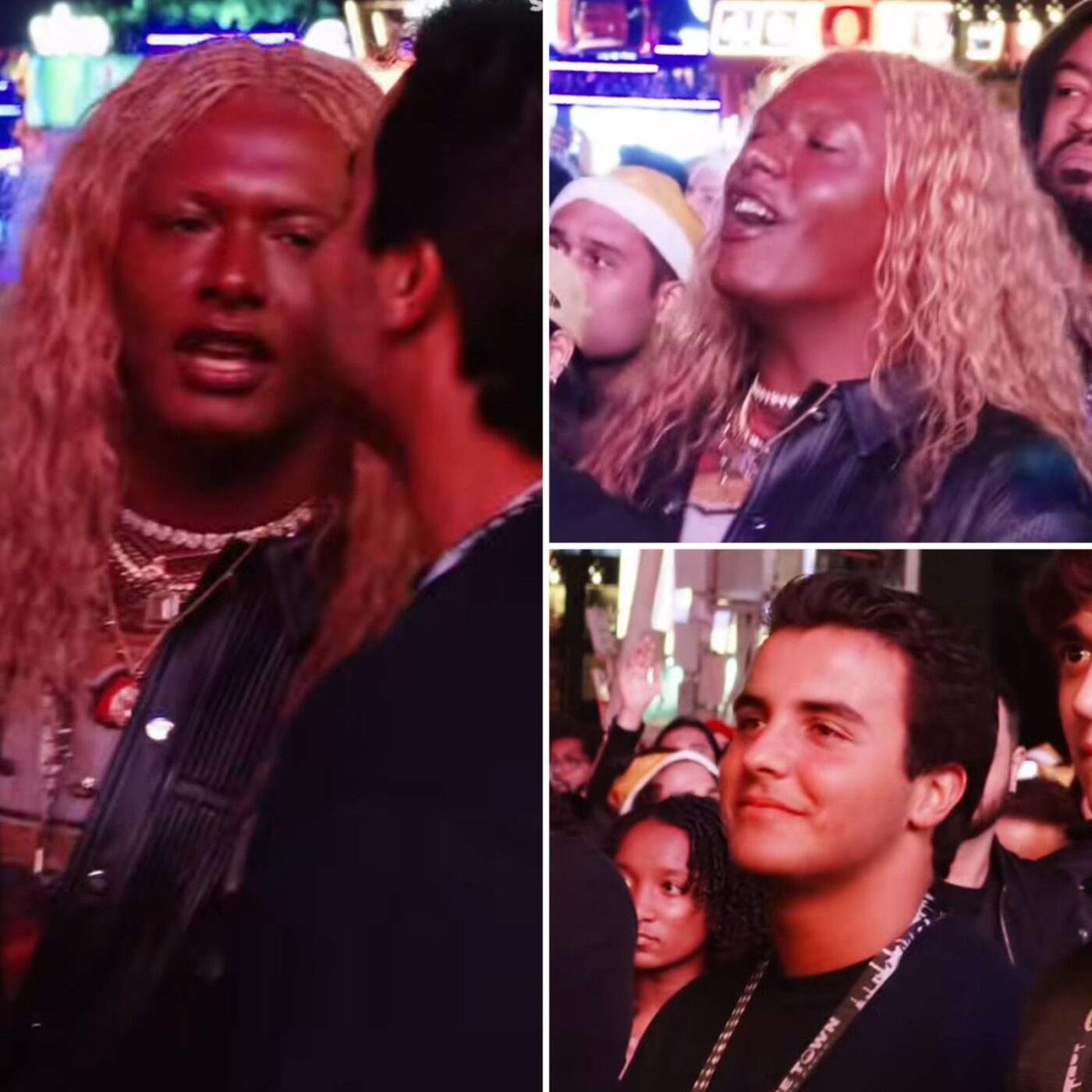 Marcelo Sangalo e Liniker curtem show de Ivete no The Town