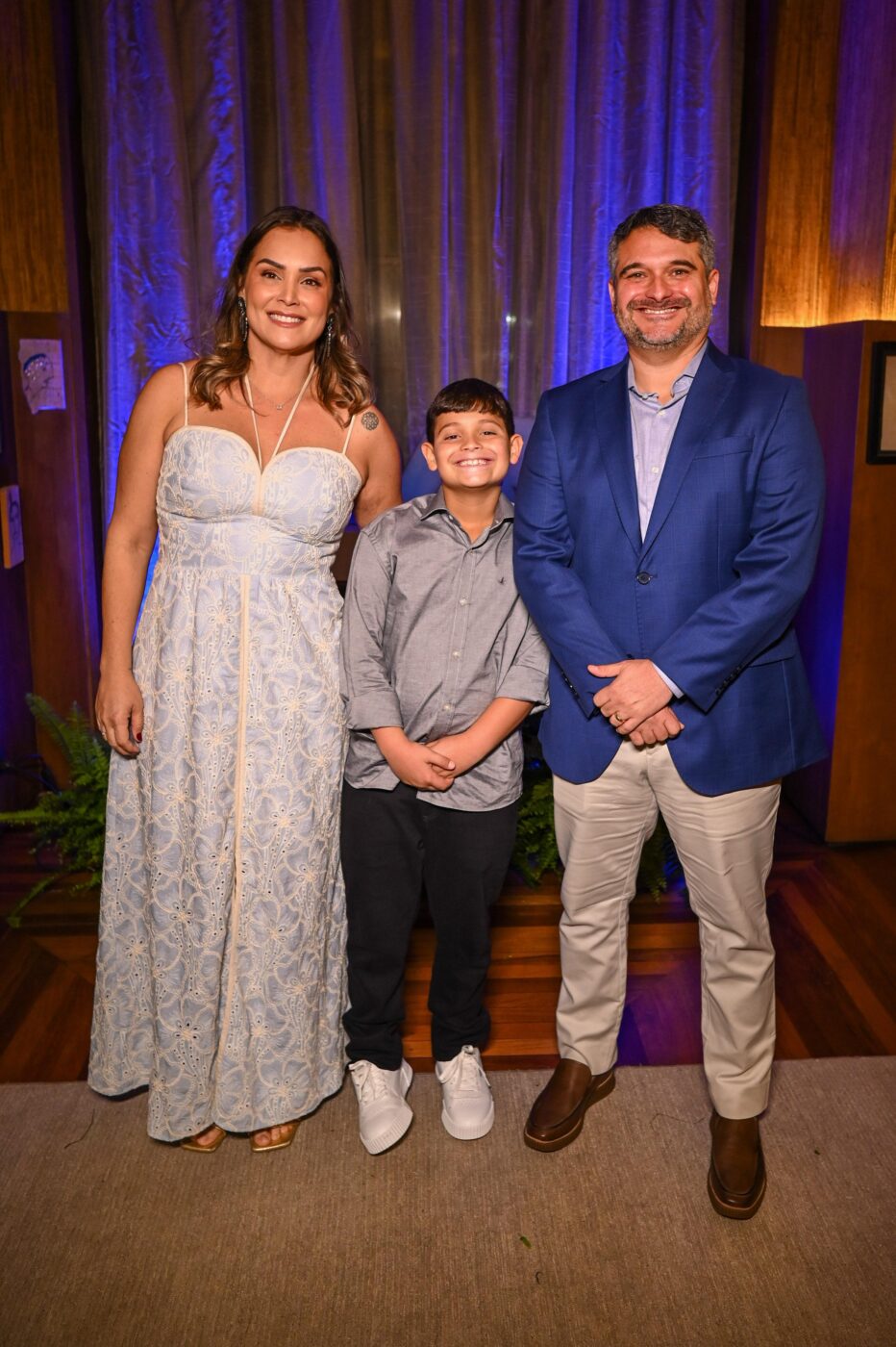 Joana, César Gomes e Henrique César Gomes