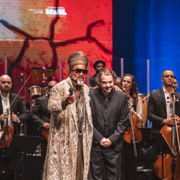 Concha Acústica receberá Carlinhos Brown e Orquestra Ouro Preto em outubro