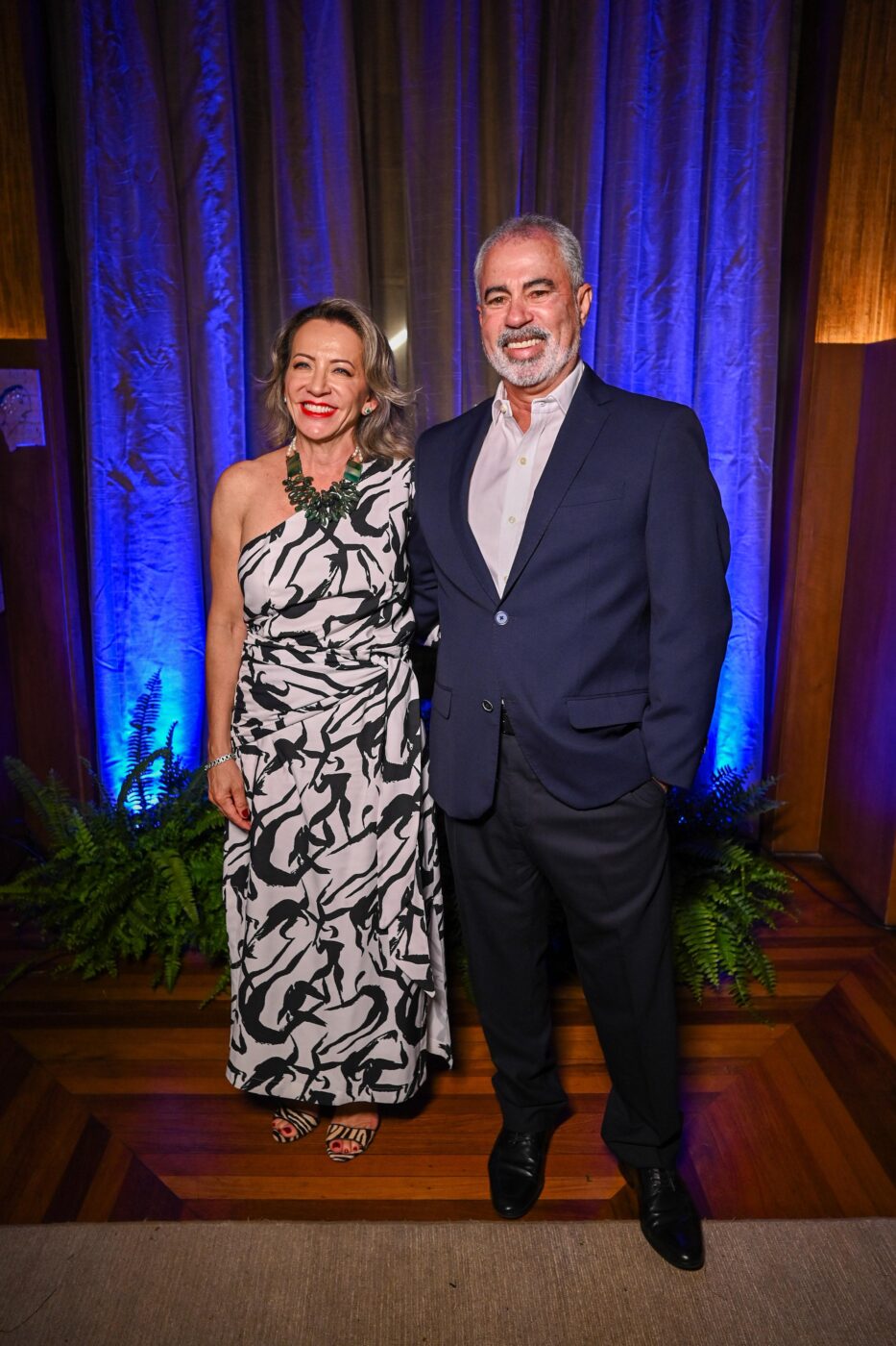 Fabíola Fernandes e Roberto Teixeira