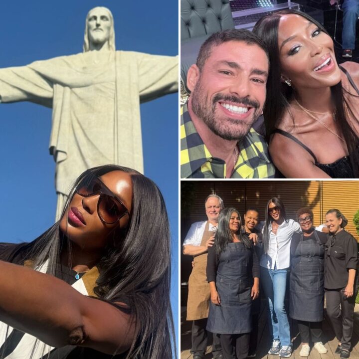 Naomi Campbell abre álbum de fotos de viagem ao Brasil e declara: ‘Foi realmente especial’