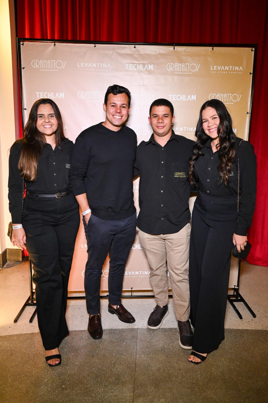 Letícia Castro, Marcelo Quintella, Leandro Sérgio e Beatriz Andrade