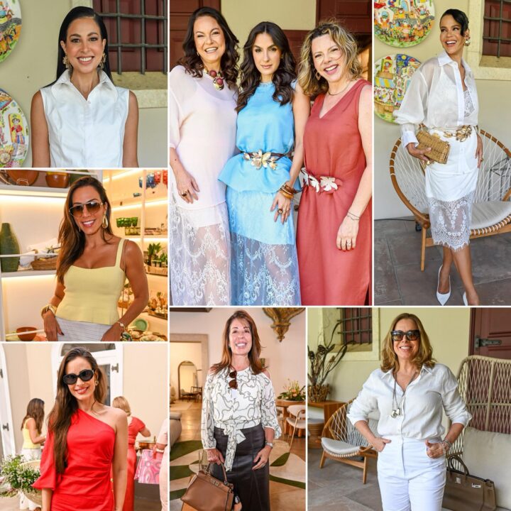 Martha Paiva apresenta coleção autoral durante almoço beneficente na Casa Rosemberg; veja fotos 