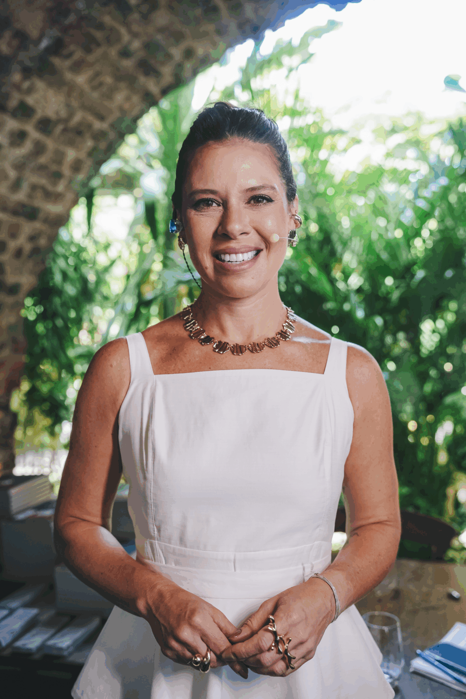 ‘O mundo está voltado para a Bahia’, diz Camila Marinho no Almoço Empresarial do Alô Alô Bahia