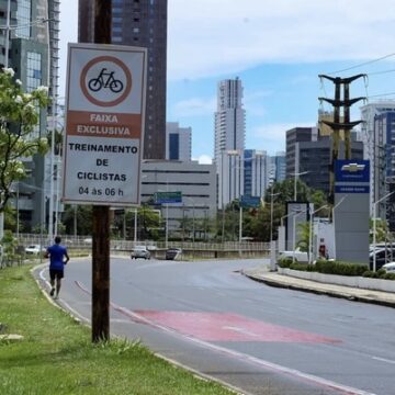 Salvador testa novo esquema de segurança para ciclistas na Avenida Magalhães Neto