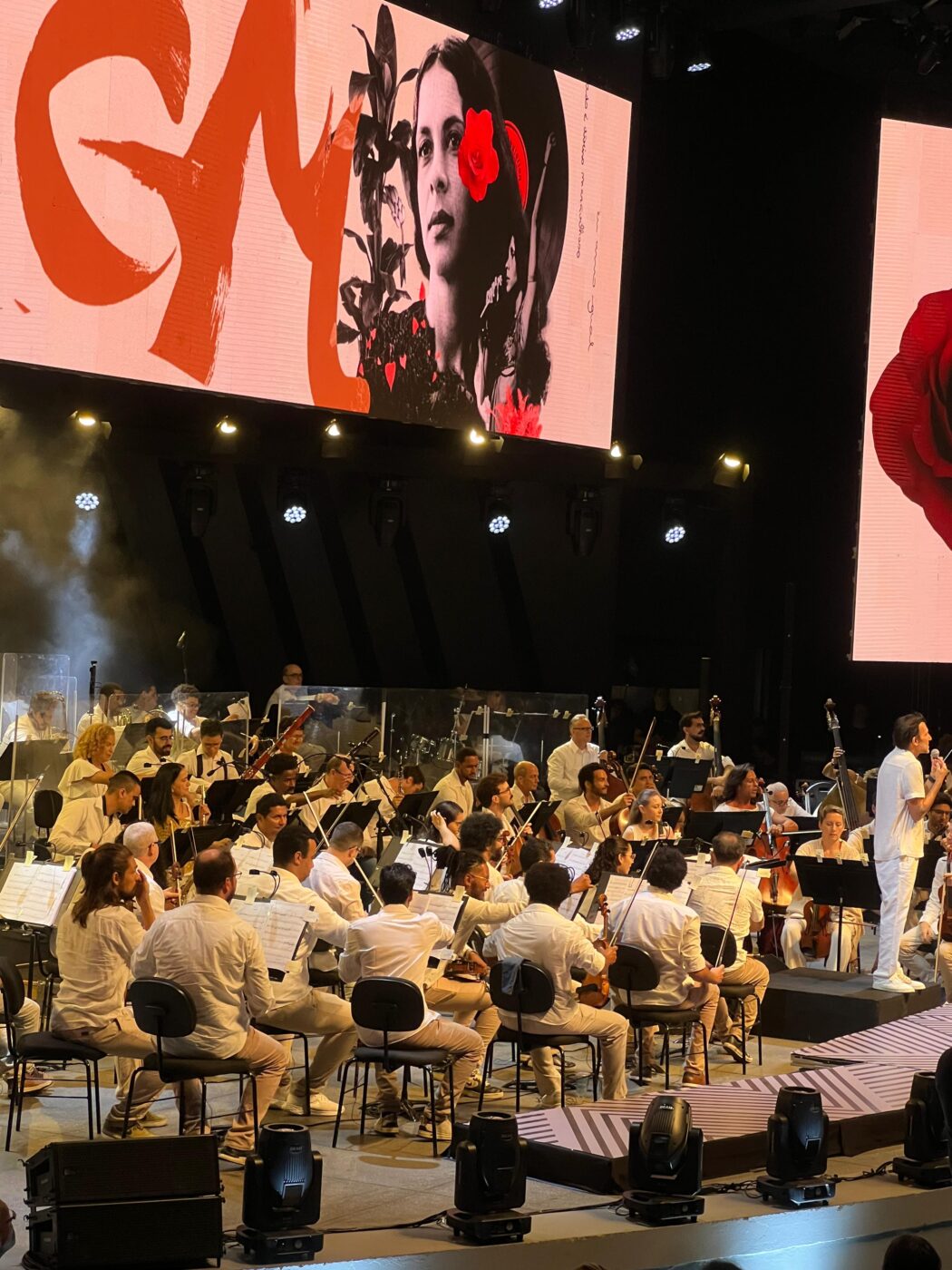 OSBA realiza concerto na Concha Acústica em homenagem aos 80 anos de Gal Costa
