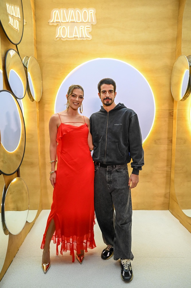 Pati Guerra e Enzo Celulari