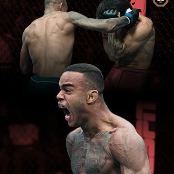 Baiano de 22 anos, Samuel Sanches assina contrato com UFC após nocautear americano