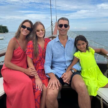 Tici Pinheiro revela decisão da família após ida de César Tralli para o JN: “Muito difícil”