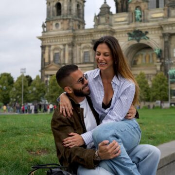 Mari Gonzalez e Pipo Marques posam em clima de romance na Alemanha; veja