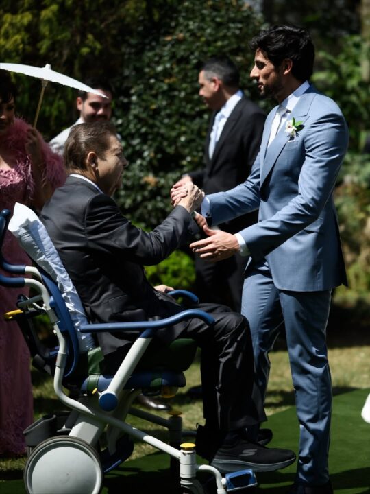 Após casar com filha de Faustão, Julinho Casares presta homenagem ao sogro: “Meu conselheiro”