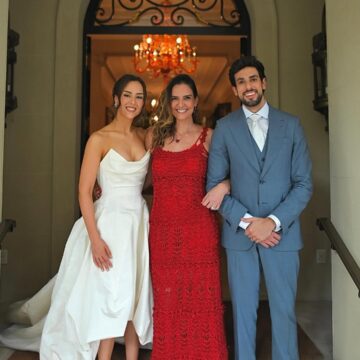 Filha de Faustão, Lara Silva ganha homenagem da madrasta após casamento com Julinho Casares