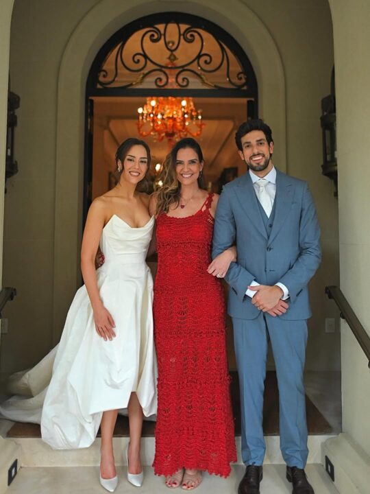 Filha de Faustão, Lara Silva ganha homenagem da madrasta após casamento com Julinho Casares