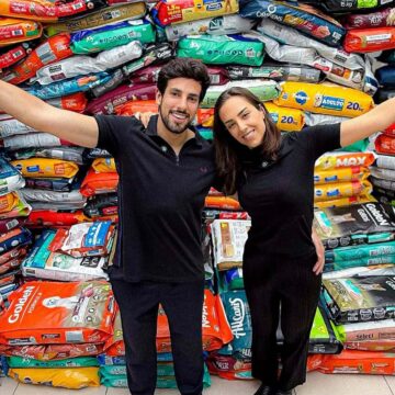 Lara Silva e Julinho Casares arrecadam doações em casamento: “Transformar amor em solidariedade”