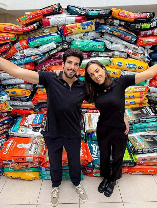 Lara Silva e Julinho Casares arrecadam doações em casamento: “Transformar amor em solidariedade”