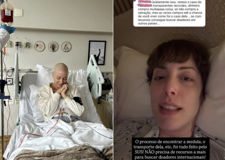 Fabiana Justus revela que fez transplante pelo SUS: ‘Não foi dinheiro que comprou minha medula’