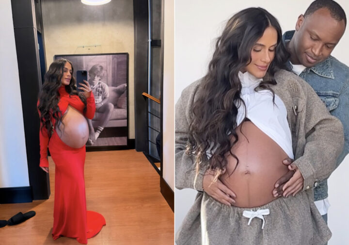 Carol Peixinho abre álbum de fotos na reta final da gestação e Thiaguinho reage: “Carrossel de amor”