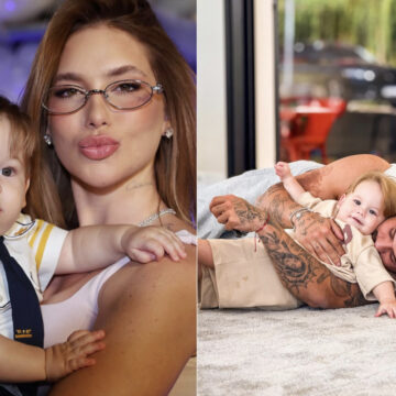 Virginia e Zé Felipe se declaram em aniversário do filho caçula José Leonardo
