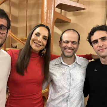 Ivete Sangalo se declara aos filhos de Caetano Veloso: “Chamego”