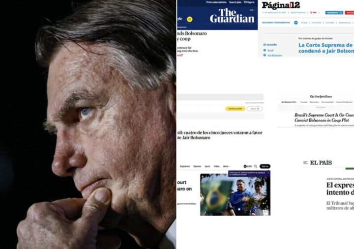 Condenação de Jair Bolsonaro e aliados repercute na imprensa internacional