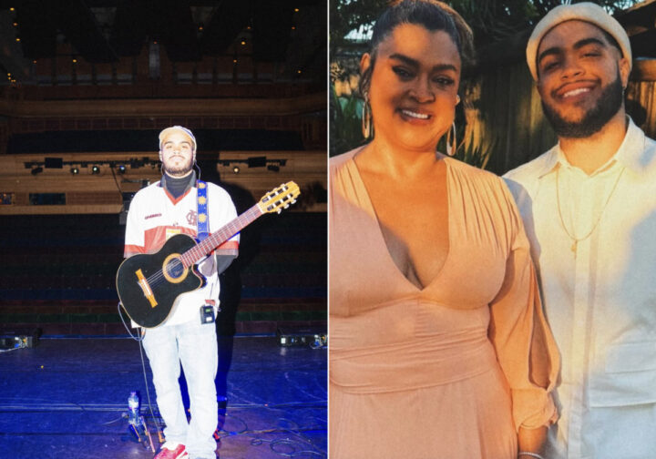 Filho de Preta, Francisco Gil se declara à mãe durante show na Europa: “Para ela”