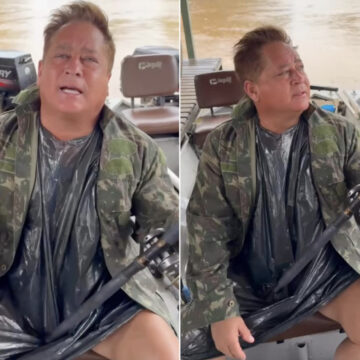 Leonardo revela truque inusitado para se proteger durante pescaria: ‘Lixo’