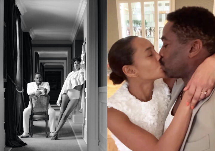 Lázaro Ramos mostra bastidores de surpresa romântica para Taís Araújo: “Foi uma delícia me casar com você de novo”