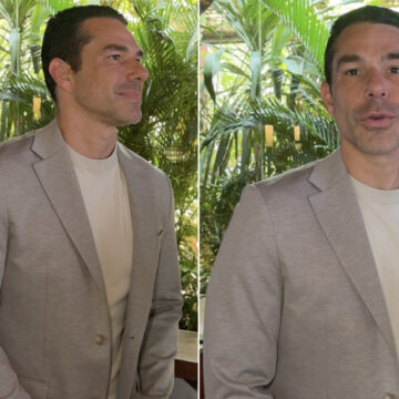 Marcus Buaiz se declara à família durante Almoço Empresarial do Alô Alô Bahia: “Tudo pra mim”
