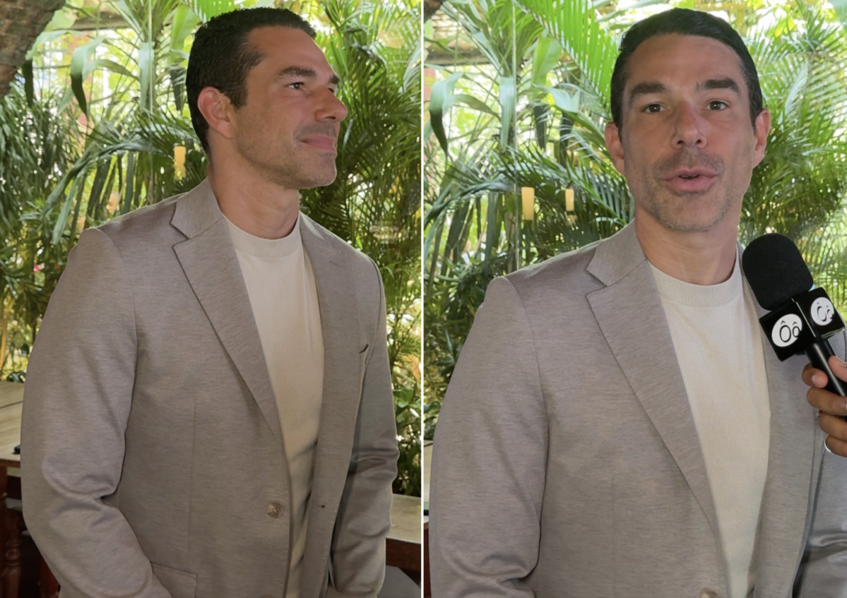 Marcus Buaiz se declara à família durante Almoço Empresarial do Alô Alô Bahia: “Tudo pra mim”