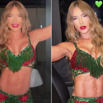 Virginia Fonseca é coroada rainha da Grande Rio com look feito com mais de 15 mil cristais