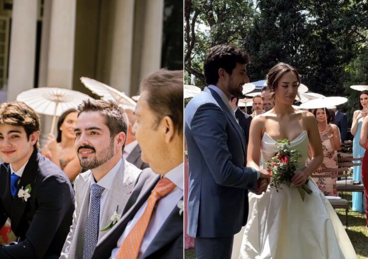 Filho de Faustão, João Silva compartilha registros especiais do casamento da irmã Lara