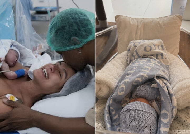 Carol Peixinho recebe alta após nascimento do filho Bento: “Radiantes e muito felizes”
