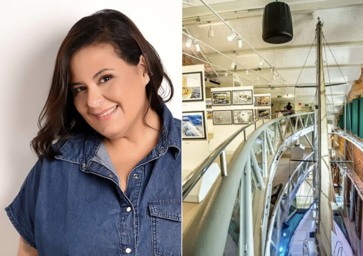 Jornalista e ilustradora Gabriela Cruz ministra oficina de Junk Journal no Museu do Mar Aleixo Belov