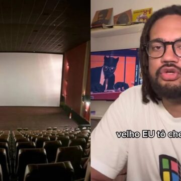 ‘Virou mesa de bar’: músico baiano desabafa sobre barulho e falta de respeito em cinemas de Salvador