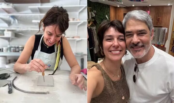 Esposa de Bonner, Natasha Dantas trocou 21 anos de carreira para investir em sonho