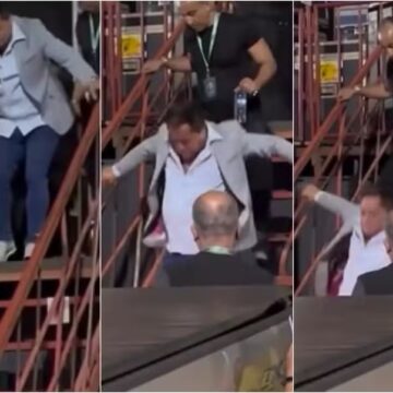 Zé Felipe faz piada com tombo de Leonardo: ‘Mergulhando nas incertezas do amor’