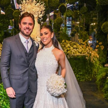 Casamento judaico de Alexandre Schnitman e Natalya Senna movimenta o sábado em Salvador; veja fotos