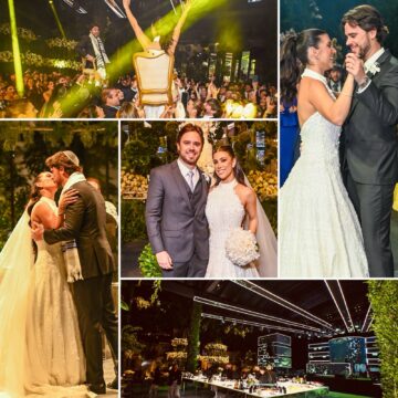 Casamento judaico de Alexandre Schnitman e Natalya Senna movimenta o sábado em Salvador; veja fotos