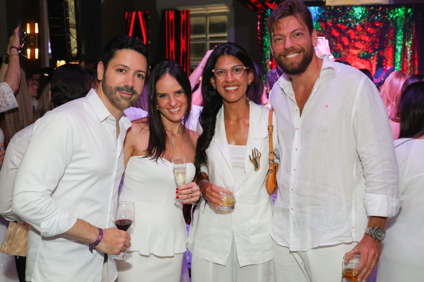 Rodrigo Barreto, Ananda Teixeira, Juliana e Mateus Bulhões
