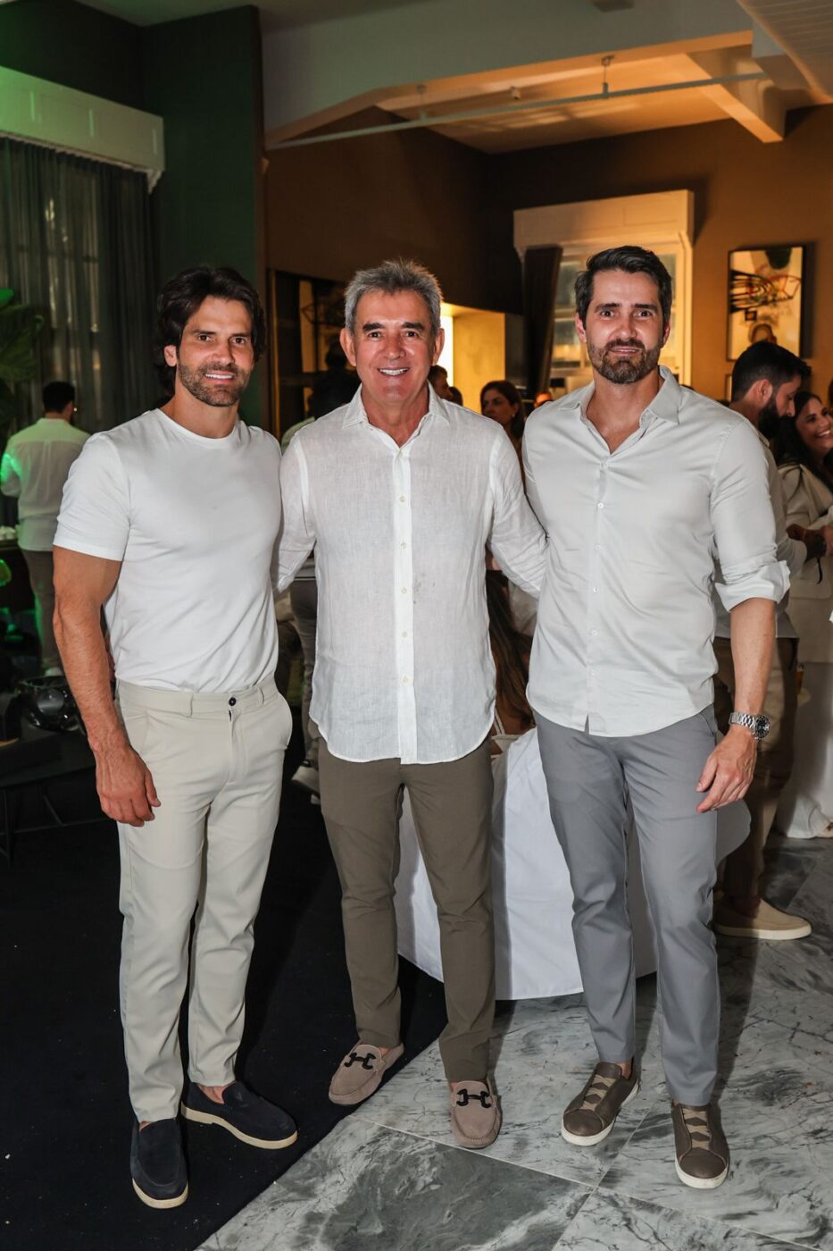 Deco Fonseca, João Pedro da Silva e Pedro Fonseca