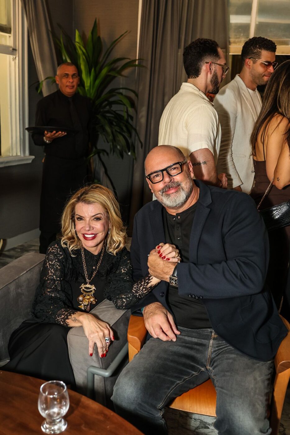 Josiane Olmedo e Júlio Ribas
