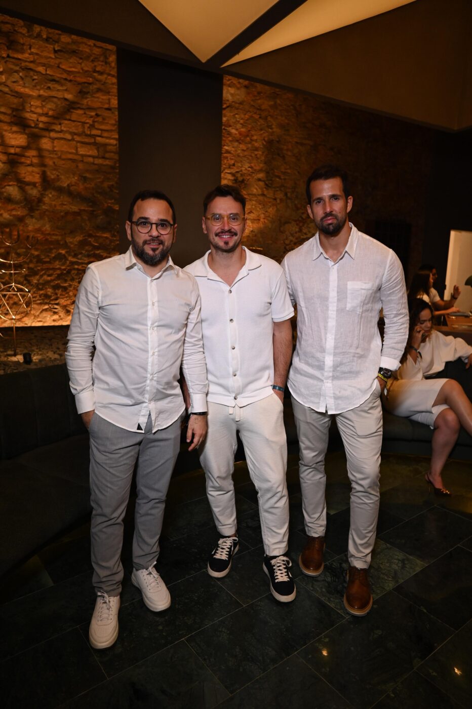Rodrigo Lacerda, Guile Amadeu e Gustavo Fontes
