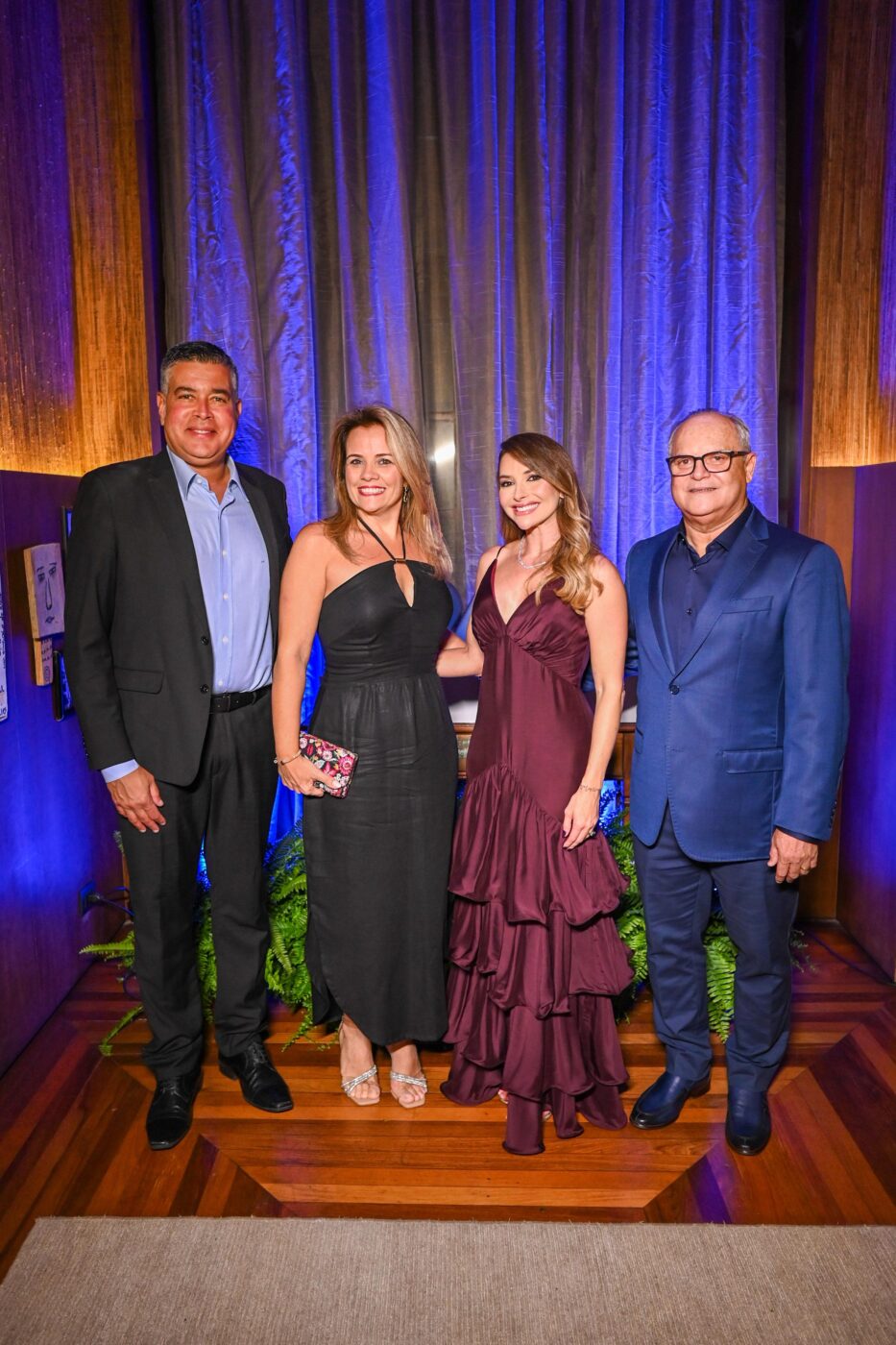 Américo Neto, Carla Barral, Thaís Marcolini e Affonso Henriques