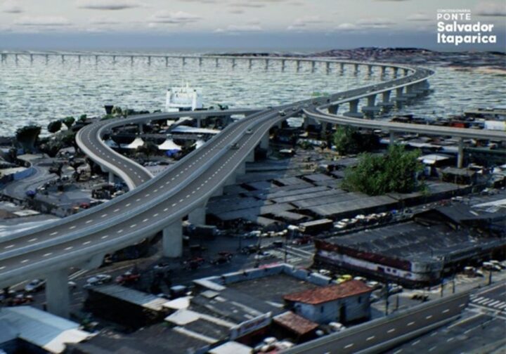 Ponte Salvador-Itaparica terá túneis e viadutos para ligação com avenida; obras começam em 2026