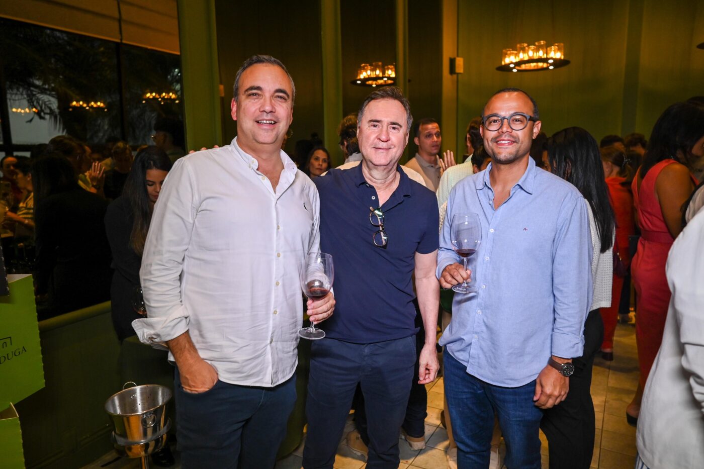 João Palhinha, Jel Queiroz e Diogo Liborio