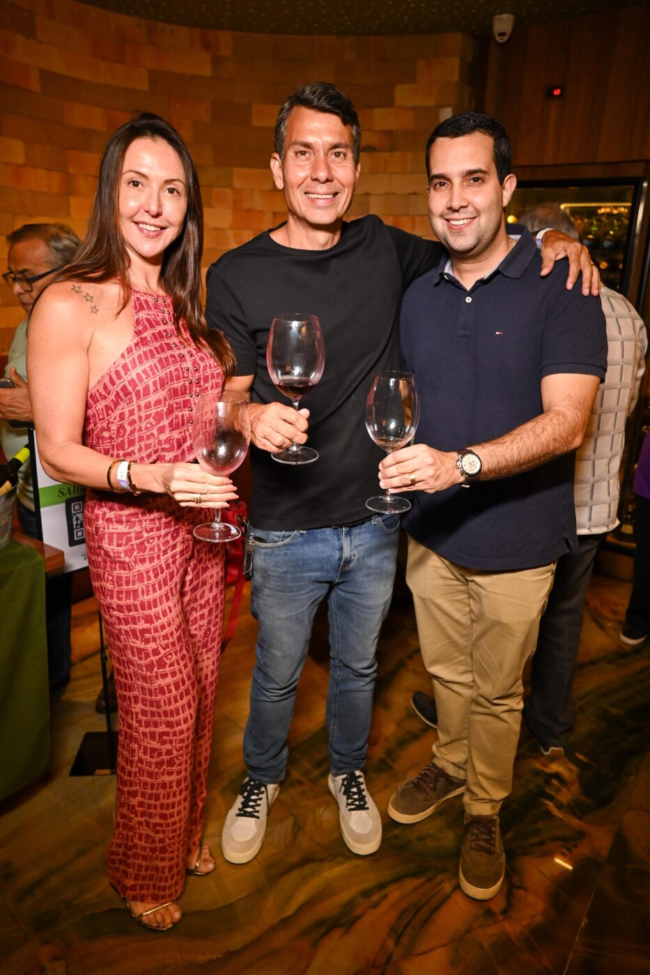 Fernanda, Marcos Ávila e Paulo Frank